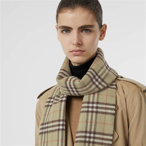 burberry vintage cashmere|check cashmere scarf burberry.